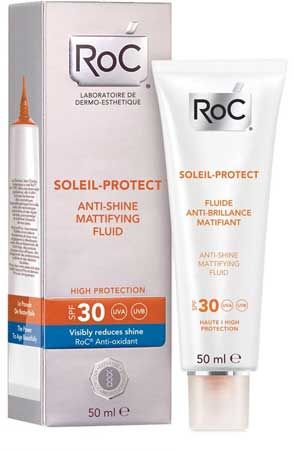 Roc Soleil Protect AntiShine Mattifying Fluid Spf